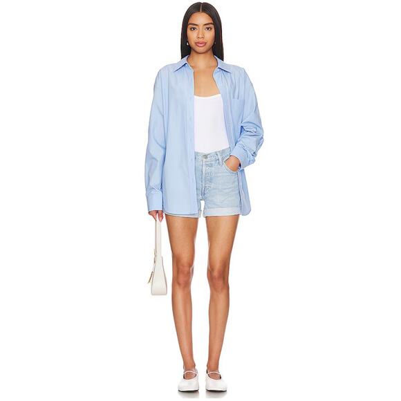 Levi’s 501 Cotton Denim Rolled Jean Shorts Light Wash Women 25 - Picture 9 of 15